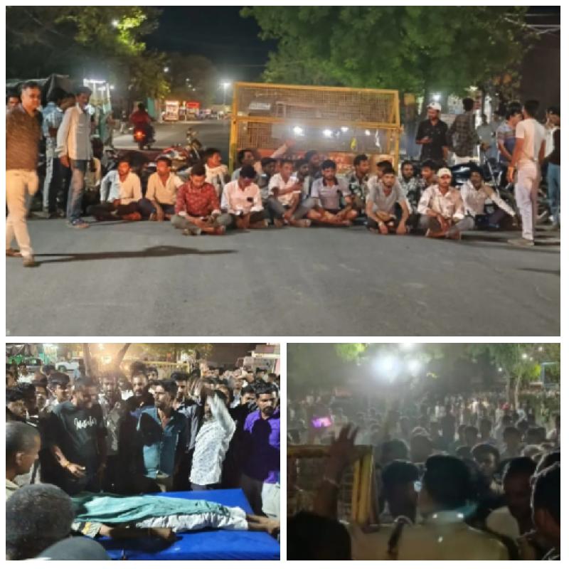 मेले से लौटे युवक की संदिग्ध मौत पर बवाल