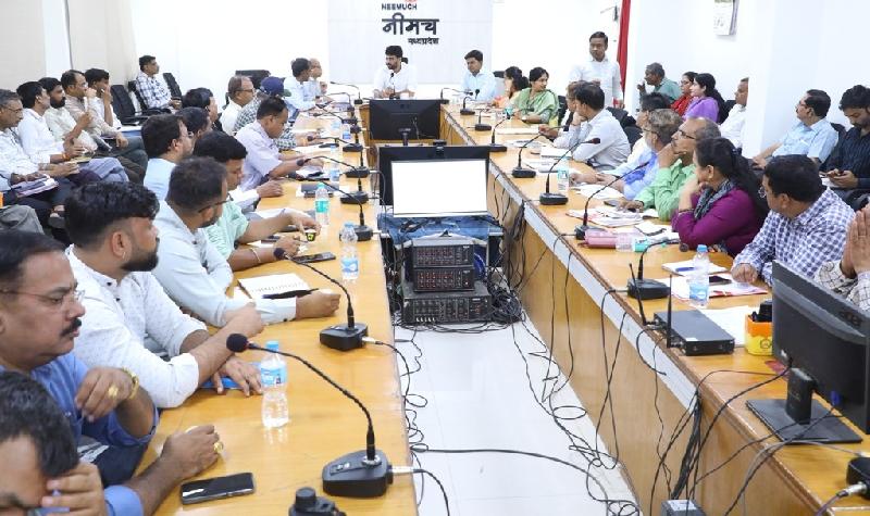 कलेक्टर हिमांशु चंद्रा ने दिए निर्देश: